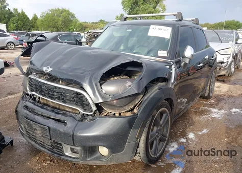 2013 Mini Countryman Cooper S из США, поврежденный, VIN WMWZC3C5XDWP51517